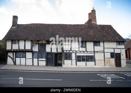 tudor architecture Stock Photo