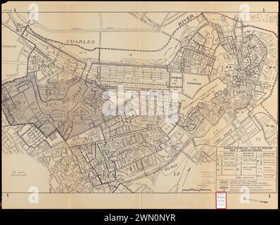 Zoning districts, city of Boston : Map I Boston proper. Zoning ...