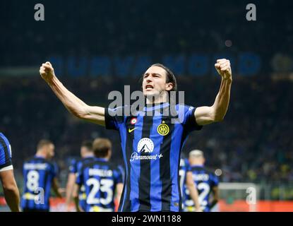 Milan, 28 February 2024, Italian Serie A, Inter Fc vs Atalanta Bc Stock Photo