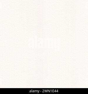 Craft watercolor textured paper seamless pattern. Abstract empty blank background. White color grunge texture for watercolour drawing. Print for texti Stock Photo