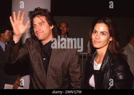 Richard Lewis and Nurit Koppel Circa 1989. Credit: Ralph Dominguez