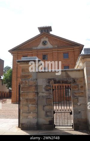 Hyde Park Barracks, located in Sydney, Australia, is a historic site dating back to the early 19th century. Originally built as a convict barracks, it Stock Photo