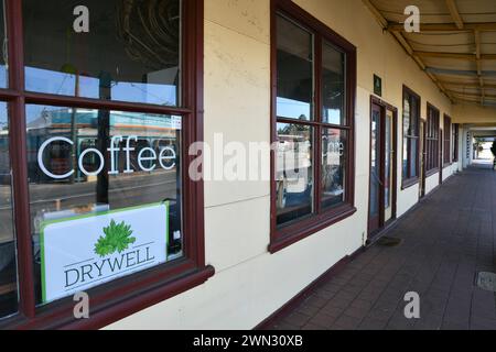 Cafe in Northampton, Western Australia Stock Photo