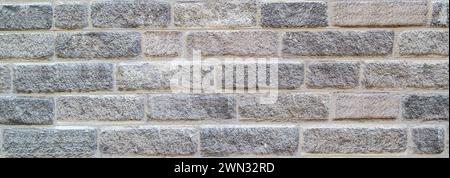 panorama nature stone wall background texture Stock Photo