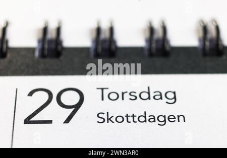 Signs and symbols, February 29, is a leap day (or 
