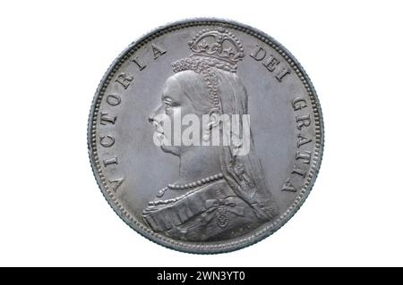 1887 Florin Stock Photo