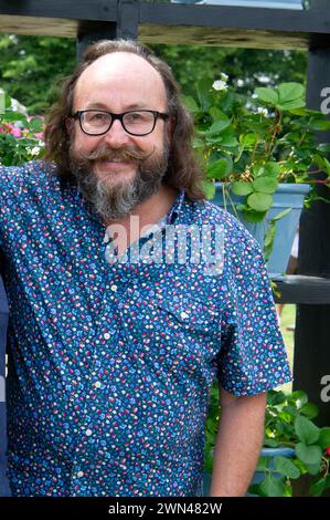 FILE PICS. 29th February, 2024. Hairy Bikers Celebrity Chef, Dave Myers, has sadly died at the age of 66. The chef announced that he was receiving treatment for cancer in 2022. East Molesley, Surrey, UK. Pictured Celebrity Chef Dave Myers attends the RHS Hampton Court Press Day in 2017. Credit: Maureen McLean/Alamy Live News Stock Photo