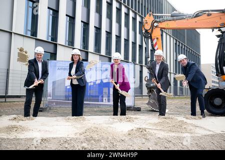 Bremen, Germany. 29th Feb, 2024. The construction site of the future ...