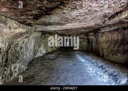 Natural tunnel at the site known as Los Tuneles near San Jose del Guaviare, Colombia Stock Photo