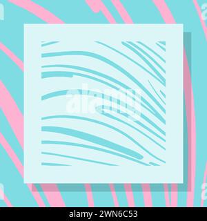 Abstract colorful background. Abstract bright wavy background. Striped hand-drawn design for the holidays, advertising, sales. Modern Texture Backgrou Stock Photo