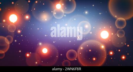 Abstract bokeh background. Christmas Glittering background. Abstract christmas background. Glittering Christmas background. christmas background Glitt Stock Photo