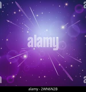 Zoom, Blue Pink light Zoom effect background, Colorful radial gradient effect digital lighting power technology, LED Lighting effect zoom movement abs Stock Photo
