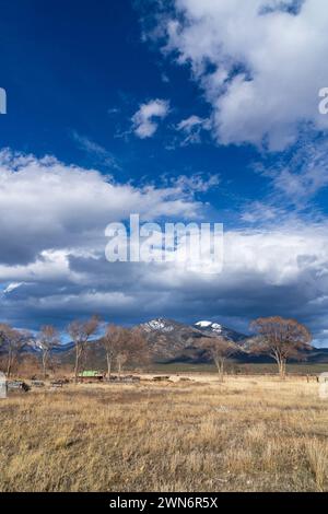 Pueblo Peak Taos New Mexico Stock Photo