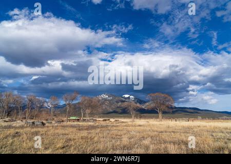 Pueblo Peak Taos New Mexico USA Stock Photo