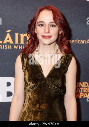 Sophia Anne Caruso attends the Broadway opening night of "Grey House