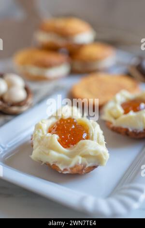 sweet home made Easter cookies Stock Photo