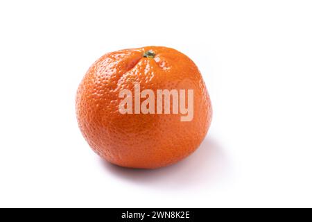 Fresh tangerines isolated on white background Stock Photo