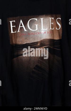 Eagles Long Road Out of Eden World Tour 2009 T-Shirt Stock Photo