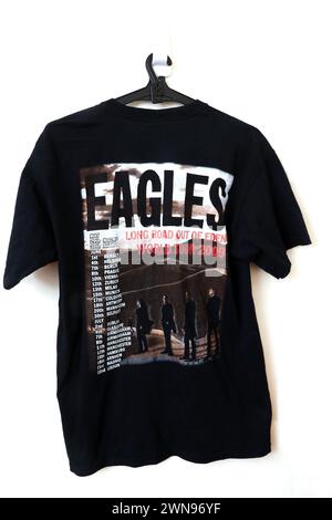 Eagles Long Road Out of Eden World Tour 2009 T-Shirt Stock Photo