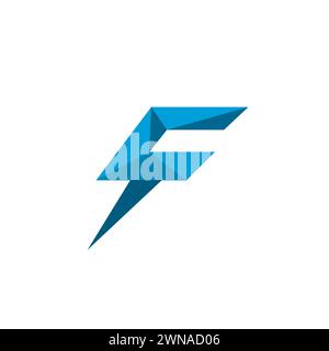 FT Logo Symbol. Letter F Logo Vector Stock Vector