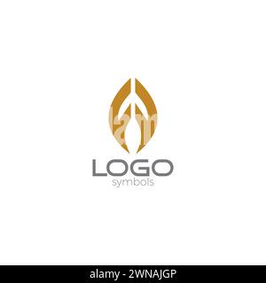 FF Logo Simple. Letter F Icon Stock Vector