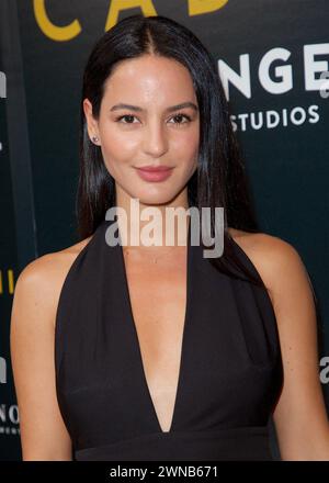 MIAMI, FL - FEB 29: Jana Perez is seen at the Gold Carpet premier of
