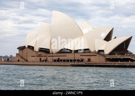 Sydney Opera House at bennelong point, 2024 image, arts and cultural centre Unesco world heritage,NSW,Australia,2024 Stock Photo