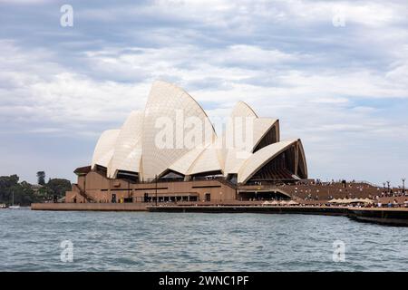 Sydney Opera House at bennelong point, 2024 image, arts and cultural centre Unesco world heritage,NSW,Australia,2024 Stock Photo