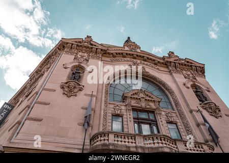 Belgrade, Serbia - 8 FEB 2024: Belgrade Waterfront is an urban renewal development project headed by the Government of Serbia aimed at improving Belgr Stock Photo