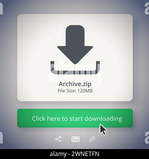 Computer, email and download with progress on screen for attachment, data or information technology. App, cloud computing or internet storage with Stock Photo