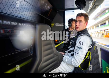 VANDOORNE Stoffel, Peugeot TotalEnergies, Peugeot 9x8, portrait during the Qatar Airways, Qatar. , . FIA World Endurance Championship, from February 29 to March 02, 2024 on the Losail International Circuit in Lusail, Qatar - Photo Thomas Fenetre/DPPI Credit: DPPI Media/Alamy Live News Stock Photo