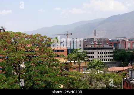 Caracas, Venezuela - may 06, 2014 - view of downtown, Caracas, Venezuela Stock Photo