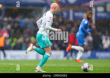 Birmingham, UK. 02nd Mar, 2024. Southampton's Will Smallbone in action during the EFL Sky Bet Championship match between Birmingham City and Southampton at St Andrews, Birmingham, England on 2 March 2024. Photo by Stuart Leggett. Editorial use only, license required for commercial use. No use in betting, games or a single club/league/player publications. Credit: UK Sports Pics Ltd/Alamy Live News Stock Photo