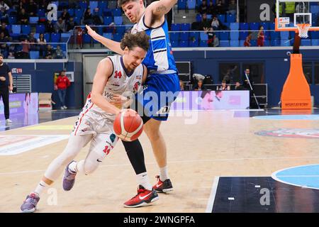 Milan, Italy. 02nd Mar, 2024. Matteo Montano (Urania Milano) during Wegreenit Urania Milano vs Agribertocchi Orzinuovi, Italian Basketball Serie A2 Men match in Milan, Italy, March 02 2024 Credit: Independent Photo Agency/Alamy Live News Stock Photo