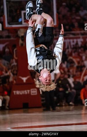 Texas, USA. 2nd Mar, 2024. The dance team for the San Antonio Spurs in action vs the Oklahoma State Cowboys at the Moody Center in Austin Texas. Credit: csm/Alamy Live News Stock Photo