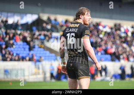 Wakefield, England - 2nd March 2024 - Max Clarke of Barrow Raiders.  Rugby League 1895 Cup, Wakefield Trinity vs Barrow Raiders at DIY Kitchens Stadium, Wakefield, UK  Dean Williams Stock Photo