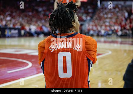 March 2, 2024: Illinois Fighting Illini guard Terrence Shannon Jr. (0 ...