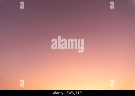 Beautiful morning or evening orange or red sky is taken at the sea used as natural background texture Stock Photo
