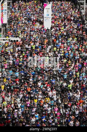 2024/03/03, Tokyo, Start Tokyo Marathon 2024. Credit Michael