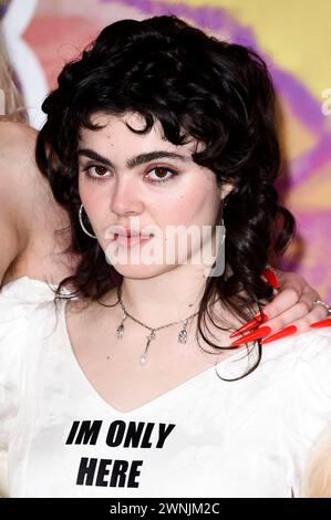 Abigail Morris, from the band 'The Last Dinner Party' performs during