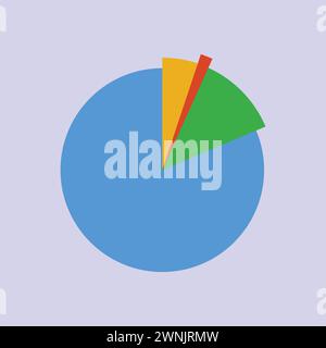Business Chart Data Vector Icon Illustration Business Chart Stock Vector