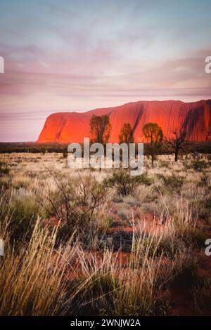 Uluṟu-Kata Tjuṯa National Park Stock Photo