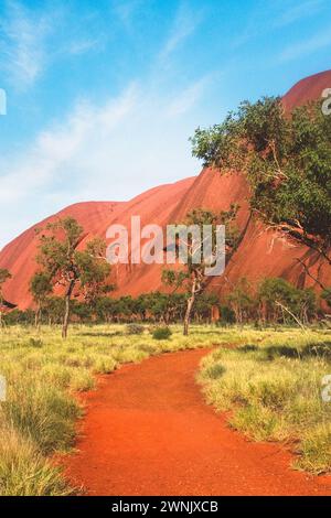 Uluṟu-Kata Tjuṯa National Park Stock Photo