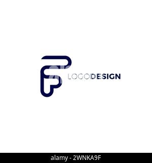 F Logo Design. Letter F Icon Stock Vector