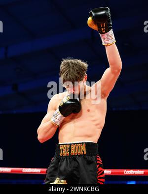 Andrei Dascalu vs Joe Jackson-Brown - Super-middleweight bout during ...
