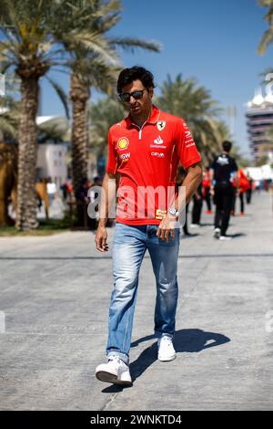 Sakhir, Bahrain. 1st Mar, 2024. #55 Carlos Sainz (ESP, Scuderia Ferrari), F1 Grand Prix of Bahrain at Bahrain International Circuit on March 1, 2024 in Sakhir, Bahrain. (Photo by HOCH ZWEI) Credit: dpa/Alamy Live News Stock Photo