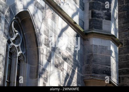 Coburg, Germany. 03rd Mar, 2024. The Protestant-Lutheran town church of St. Moriz in Coburg. Credit: Pia Bayer/dpa/Alamy Live News Stock Photo