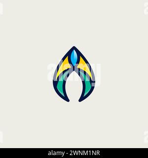 Letter A Logo Modern Design. Premium Logo A Design Stock Vector
