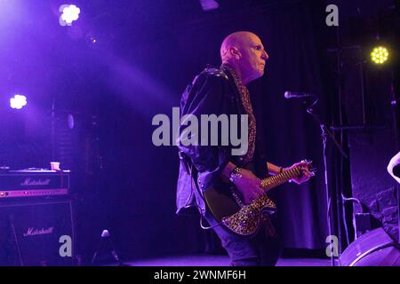 Oslo, Norway. 02nd Mar, 2024. The American punk rock band Dead Boys performs a live concert at John Dee in Oslo. Here guitarist Cheetah Chrome is seen live on stage. (Photo Credit: Gonzales Photo/Alamy Live News Stock Photo