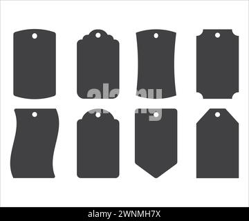 Gift tag Vector, Gift tags Svg bundle, Label Clipart, gift label, gift ...